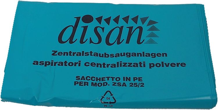 Plastic bags for type ZSA 25/1 - 25/2- EVO (20pcs)