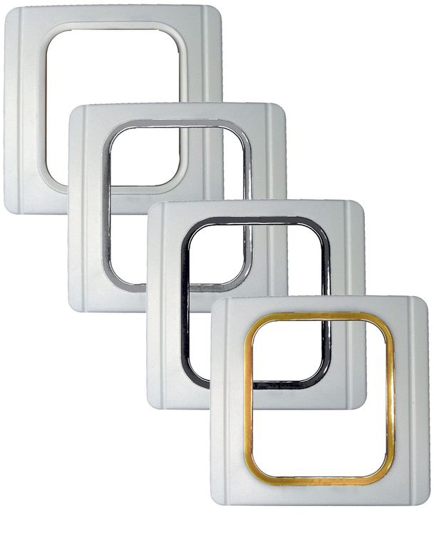 Inlet valve Olympia white with pin-jacks