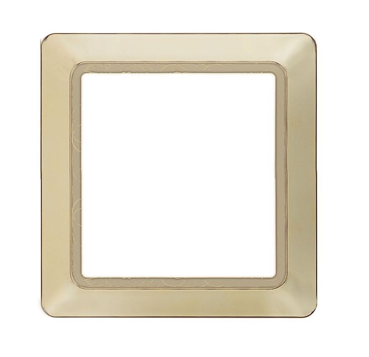 trim plate for valve inlet Majestic color gold