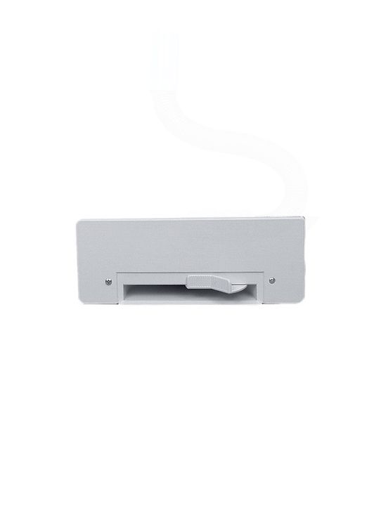 dust panel with trim plate color white