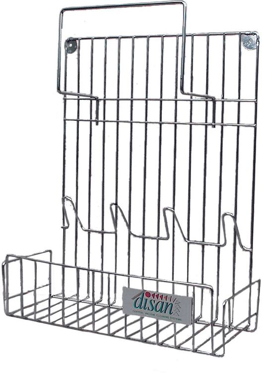 tool basket with hose hanger