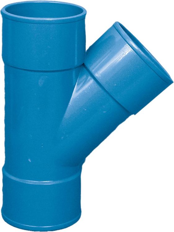 45° PVC sweep TY Ø100mm